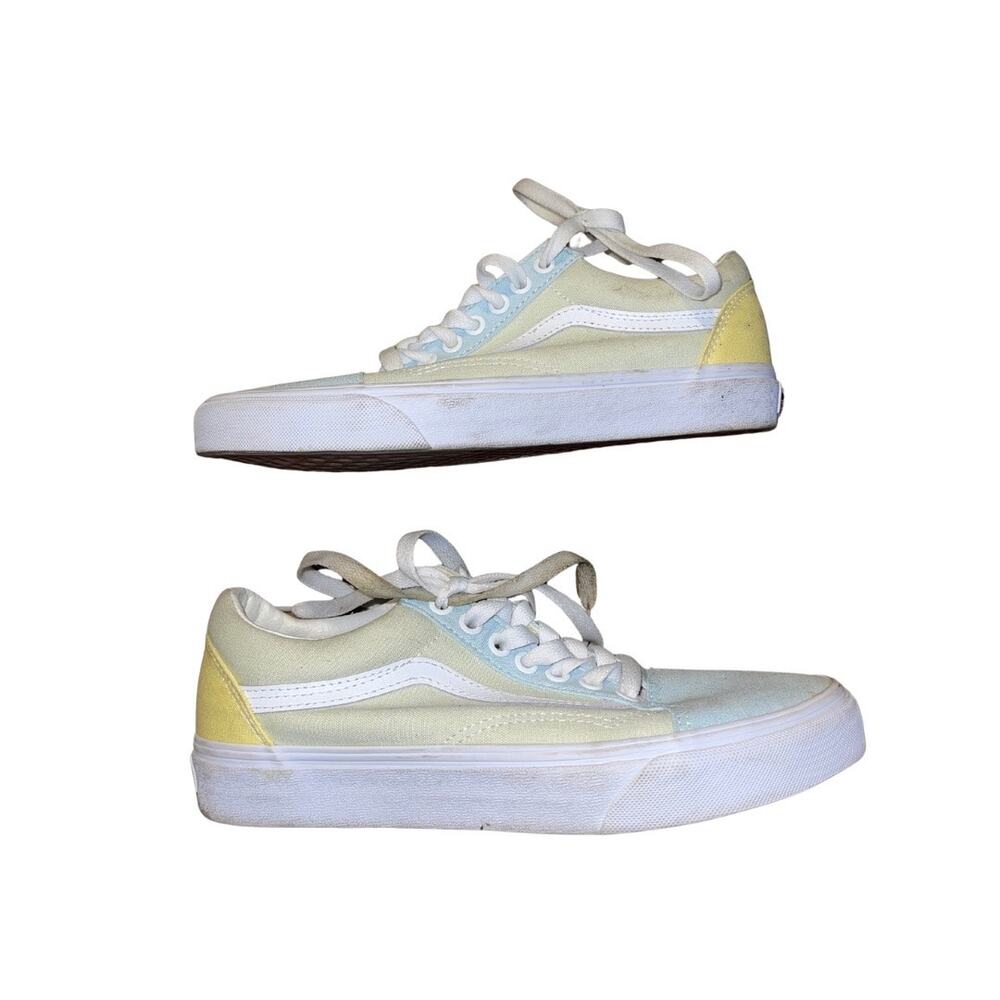 Vans Women Old Skool Pastel Block Colorway Sneakers Skater Shoes 6.5 Streetwear